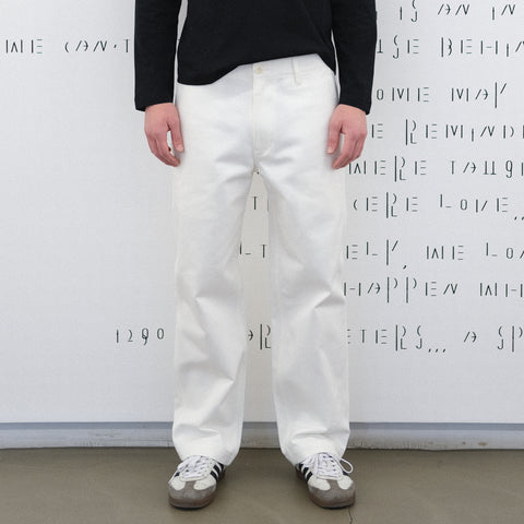 Junya Watanabe MAN Cotton Pants Off White
