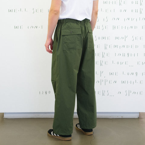 Comme des Garçons HOMME Polyester Twill Pants Khaki