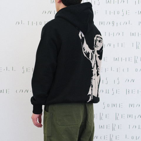 Junya Watanabe MAN x Carhartt Bob Marley Hoodie Black