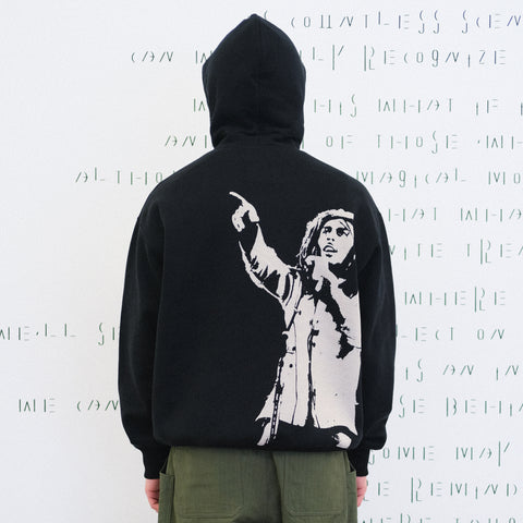 Junya Watanabe MAN x Carhartt Bob Marley Hoodie Black