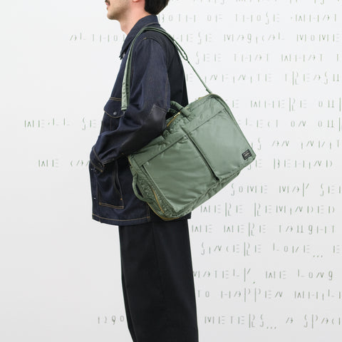 Porter-Yoshida & Co. Tanker 3Way Briefcase Sage Green