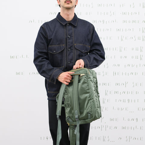 Porter-Yoshida & Co. Tanker 3Way Briefcase Sage Green