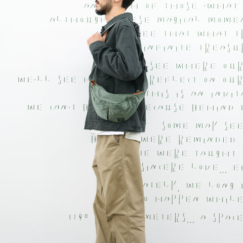 Porter-Yoshida & Co. Tanker Waist Bag Small Sage Green