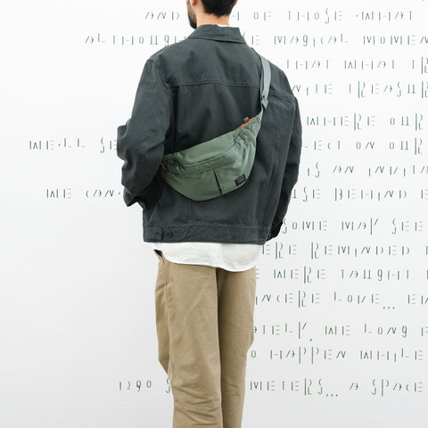 Porter-Yoshida & Co. Tanker Waist Bag Small Sage Green
