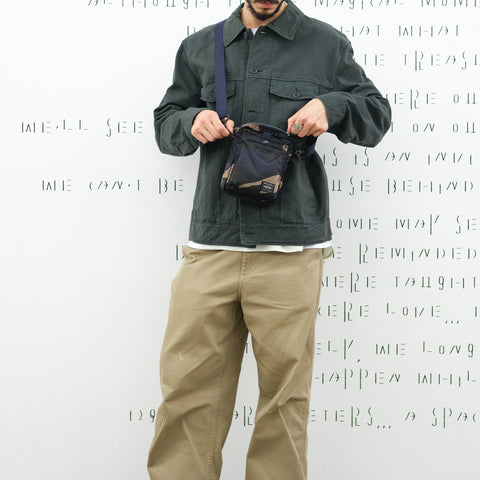 Porter-Yoshida & Co. Counter Shade Shoulder Bag Vertical Woodland Khaki