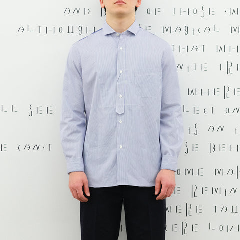 Junya Watanabe MAN Oxford Check Shirt Blue / White / Navy