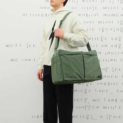 Porter-Yoshida & Co. Tanker 2Way Duffle Bag Small Sage Green