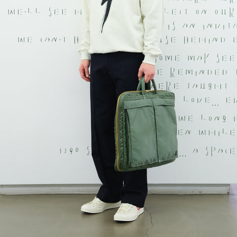 Porter-Yoshida & Co. Tanker 2Way Garment Bag Sage Green