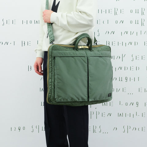 Porter-Yoshida & Co. Tanker 2Way Garment Bag Sage Green