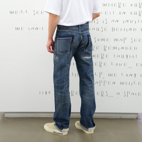 Junya Watanabe MAN x New Manual Selvedge Denim Distressed Jeans
