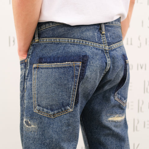 Junya Watanabe MAN x New Manual Selvedge Denim Distressed Jeans