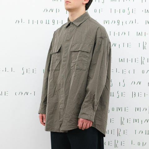 Casey/Casey Volume Shirt Paper Cot Argil