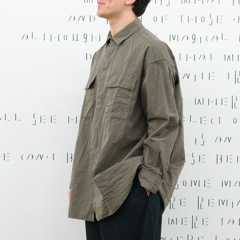 Casey/Casey Volume Shirt Paper Cot Argil