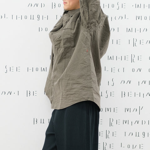 Casey/Casey Volume Shirt Paper Cot Argil
