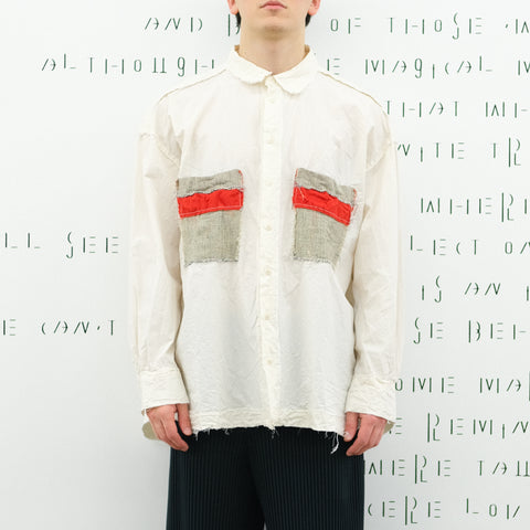 Casey/Casey Hamnet Shirt Pocket Patchwork Patchwork/As Is