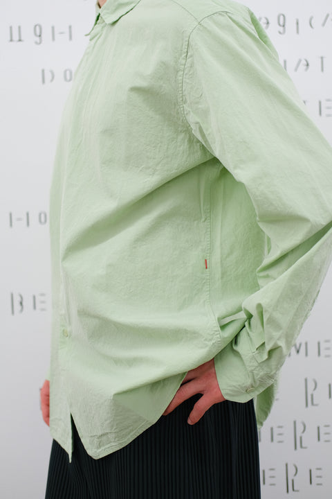 Casey/Casey Big Raccourcie Shirt Paper Cot Jade