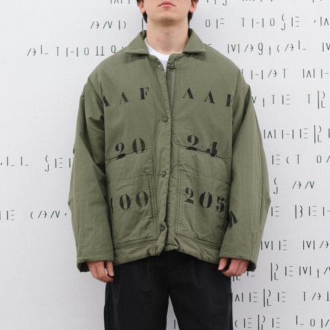 Applied Art Forms CM1-7 Reversible Liner Jacket Dust Green