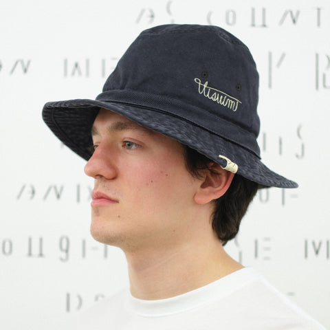 Visvim Buckley Cap DMGD Black