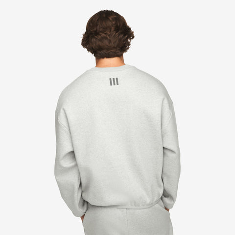 adidas Originals x Fear of God Athletics Cotton Fleece Crewneck Medium Grey Heather
