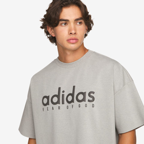 adidas Originals x Fear of God Athletics Quickdry Jersey S/S Tee Medium Grey Heather
