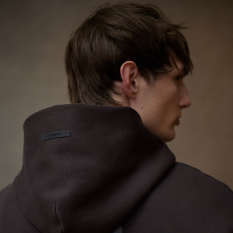 adidas Originals x Fear of God Athletics Solid Fleece Hoodie Night Brown