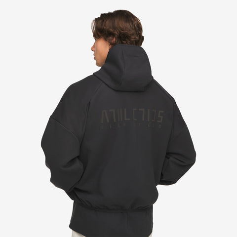 adidas Originals x Fear of God Athletics Suede Fleece Hoodie Black