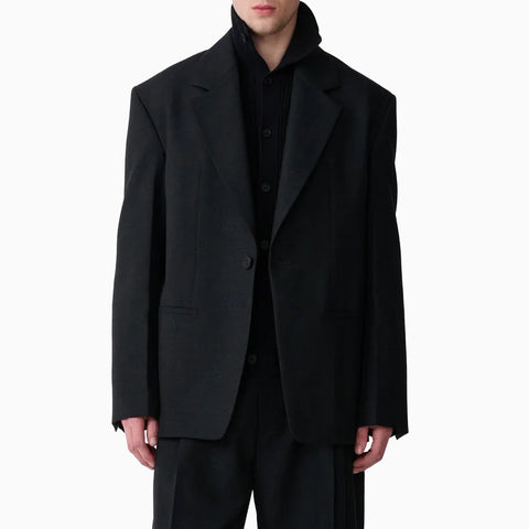 Studio Nicholson Fenn Blazer Jacket Flint