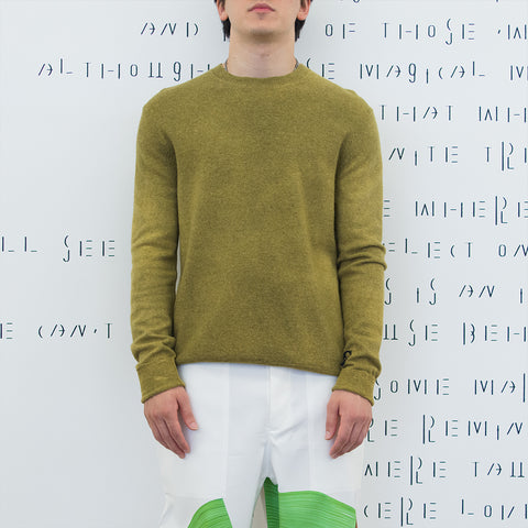 Acne Studios Crew Neck Jumper Golden Brown