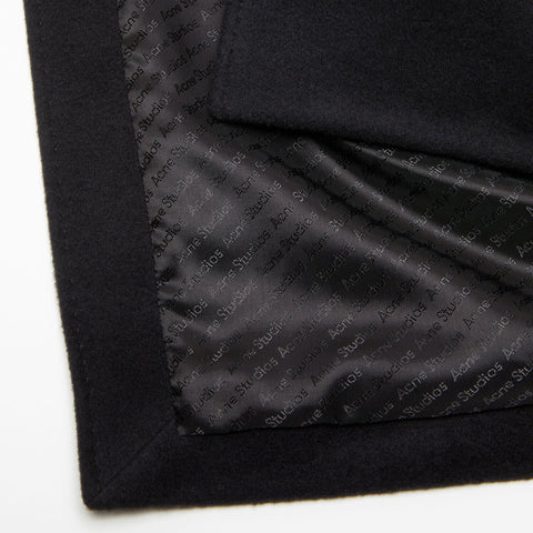 Acne Studios Double Breasted Coat Black