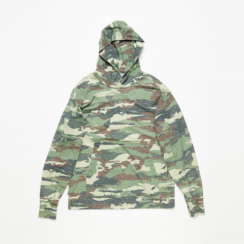 Acne Studios Print Logo Hoodie Khaki Green