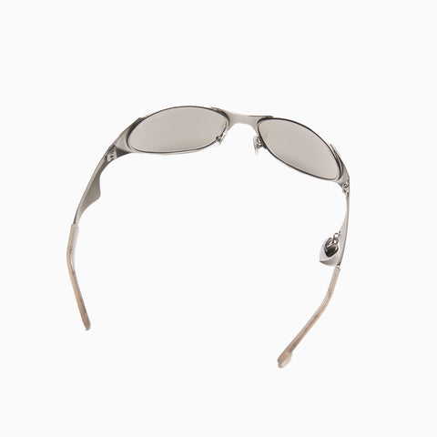 Acne Studios Metal Frame Charm Sunglasses Antique Silver