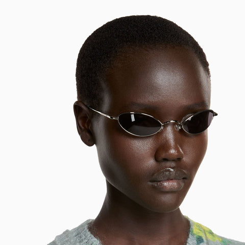 Acne Studios Steel Sunglasses Black / Black