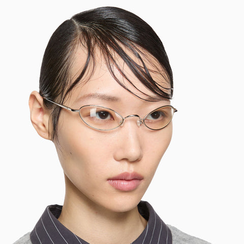 Acne Studios Steel Sunglasses Transparent / Silver