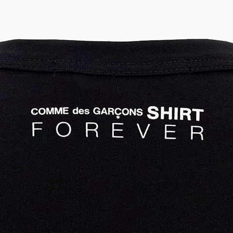 Comme des Garçons SHIRT FOREVER Knit T-Shirt Black