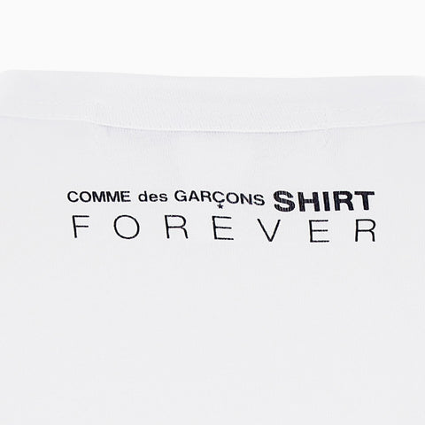 Comme des Garçons SHIRT FOREVER Knit T-Shirt White