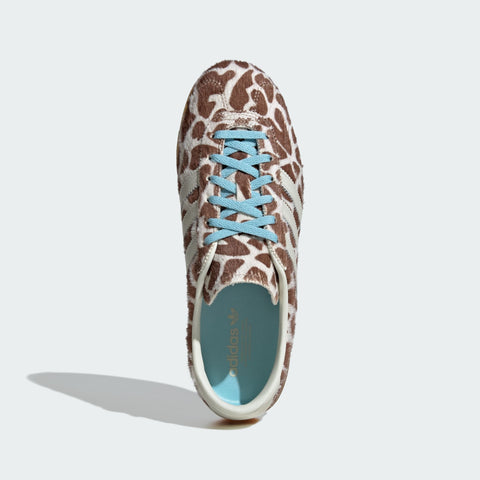 adidas Originals Gazelle Lo Pro Pony Hair Crystal Linen / Ivory / Gum
