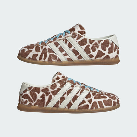 adidas Originals Gazelle Lo Pro Pony Hair Crystal Linen / Ivory / Gum