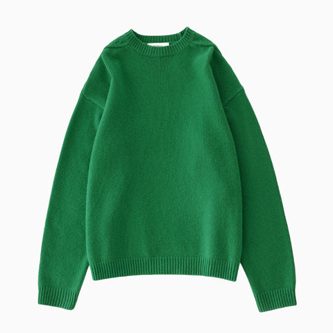 Studio Nicholson Hemyl Guernsey Jumper Meadow Green