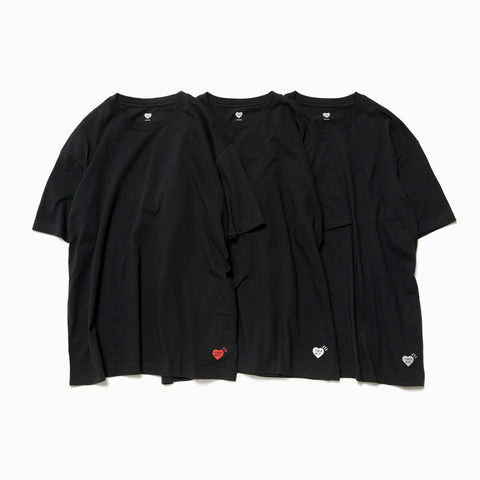 Human Made 3-Pack T-Shirt Set Black
