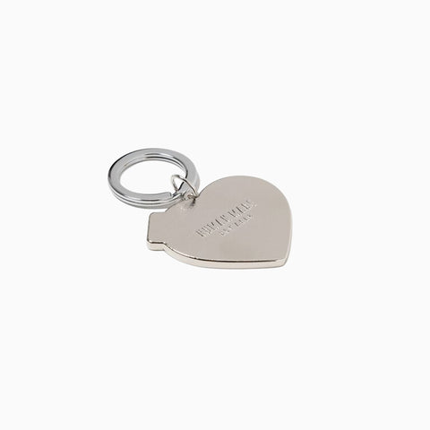 Human Made Heart Keyring Blue