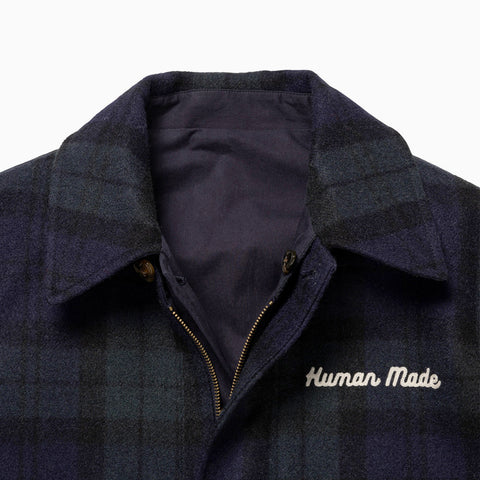 Human Made Hunting Reversible Coat Navy