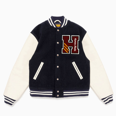 Human Made Varsity Jacket Navy