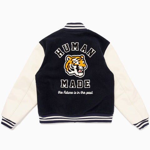 Human Made Varsity Jacket Navy