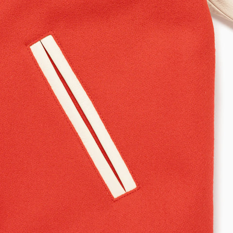 Human Made Varsity Jacket Red