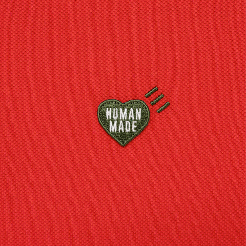 Human Made Polo Shirt Red