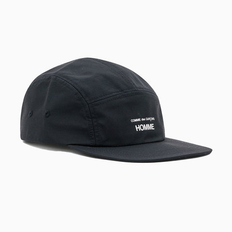 Comme des Garçons HOMME 5-Panel Logo Cap Black