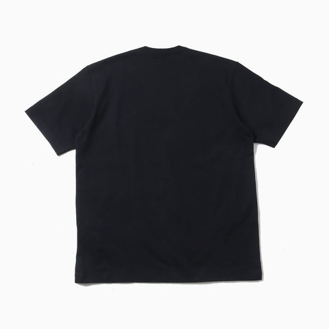 Comme des Garçons HOMME Cotton Jersey Garment Print T-Shirt Black