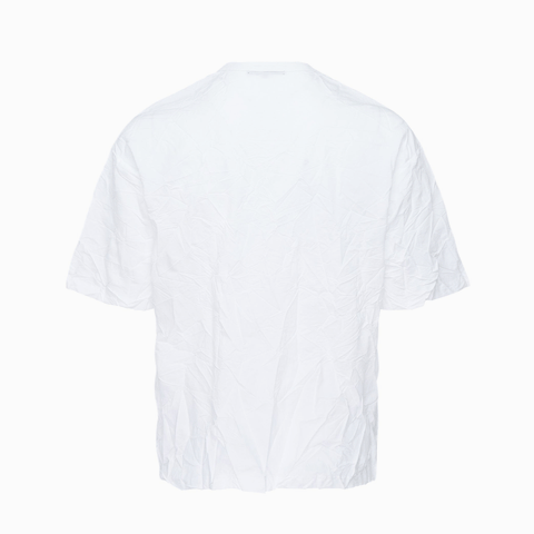 Comme des Garçons HOMME Crinkled Tee White