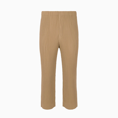 Homme Plissé Issey Miyake MC June Trousers Cinnamon Beige