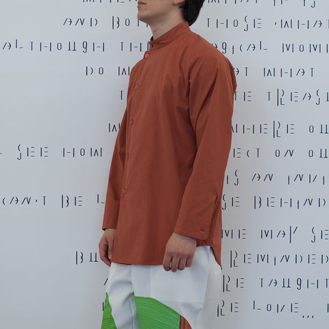 Homme Plissé Issey Miyake SE Shirt Brown